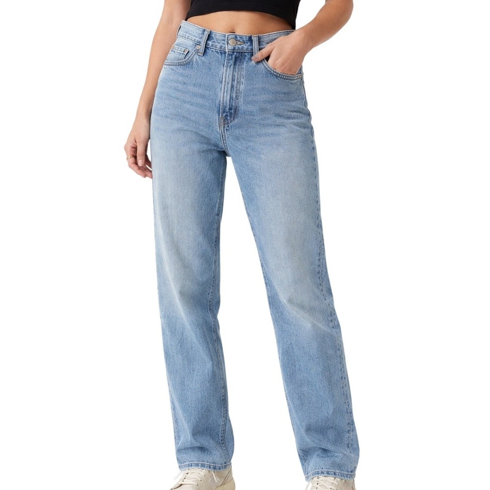 Rag & Bone Celestial Jeans 28 High Rise Straight Leg Blue 100%‎ Cotton USA Made